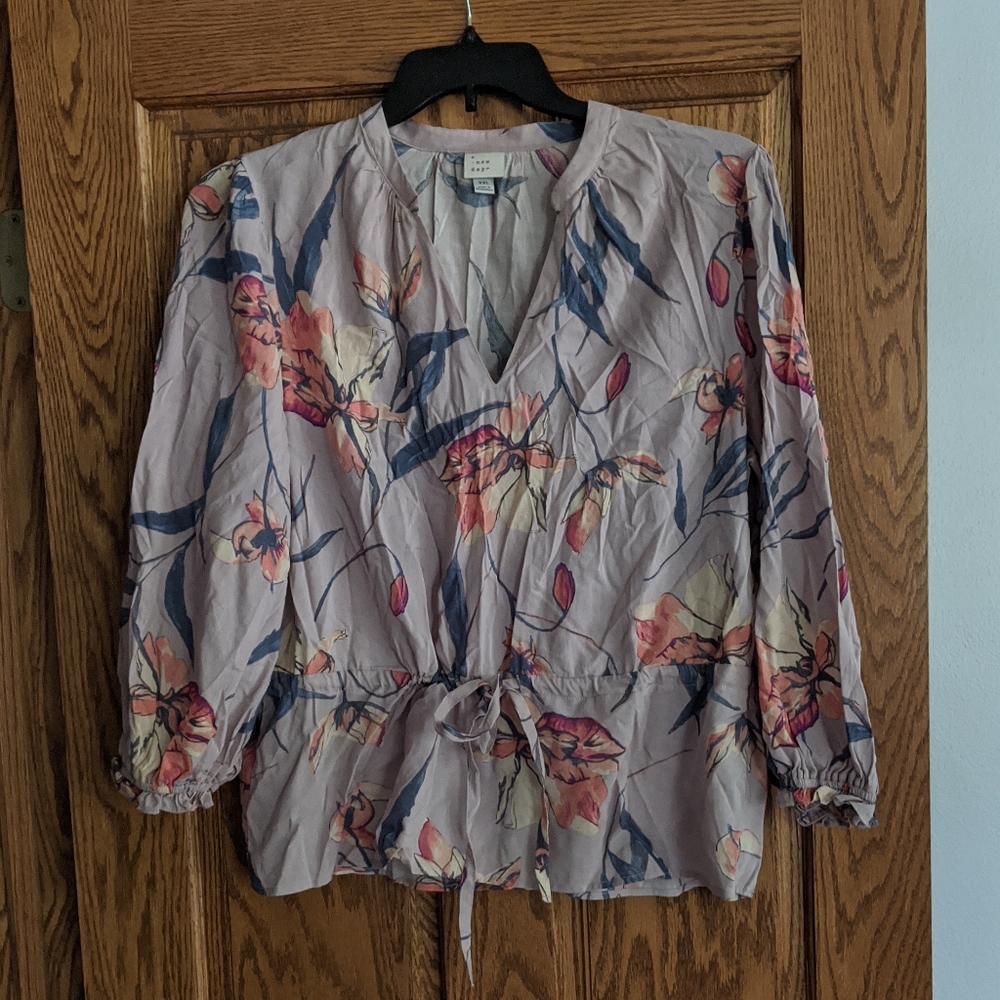 Floral blouse from Target